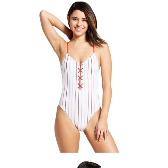 NEW stripe one piece - Picture 1 of 9